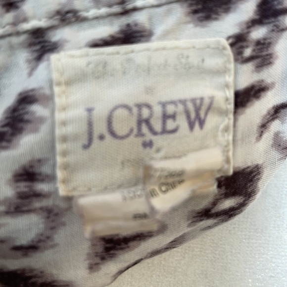 J. Crew animal print button up XL - Picture 4 of 7